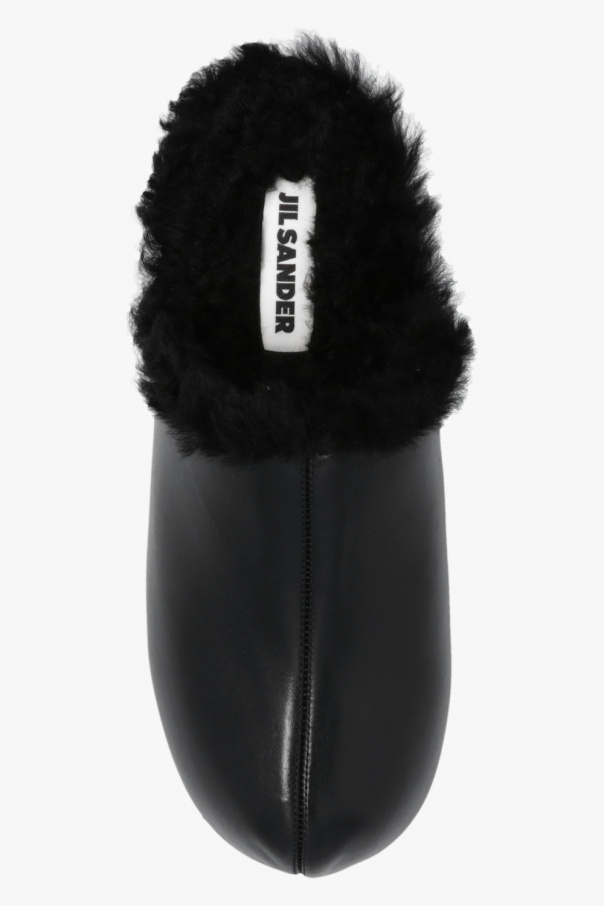 【送料&関税込】Jil Sander Caramel Leather Clogs Jil Sander Caramel Leather Clogs Jil Sander